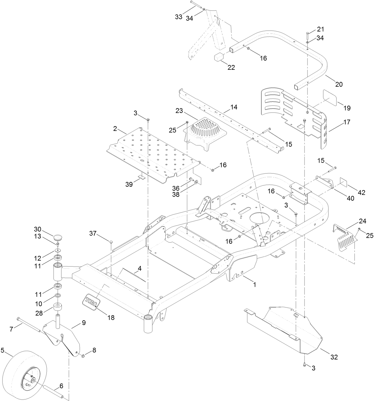 Parts – TITAN ZX 4800 Zero-Turn-Radius Riding Mower | Toro