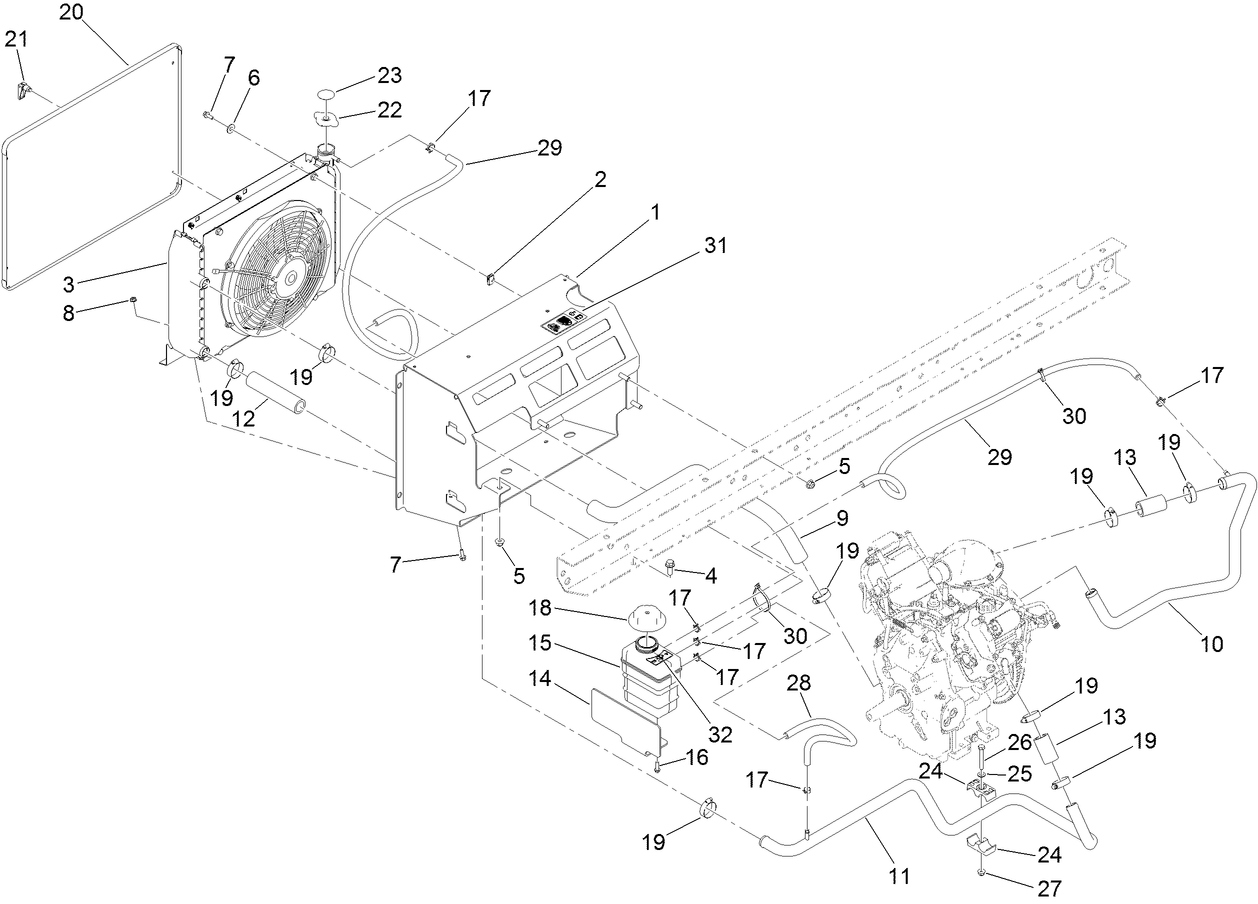 Cooling System Assembly