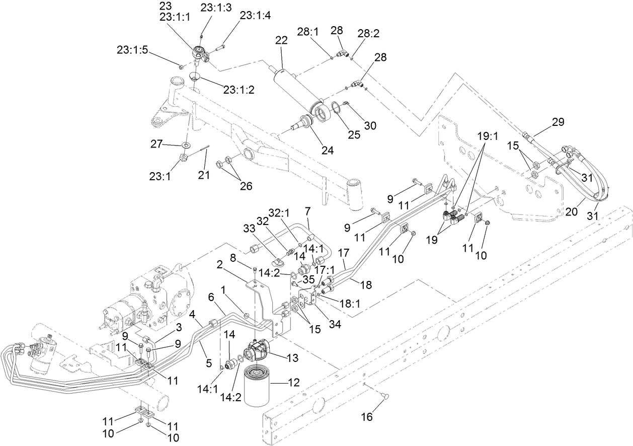 Steering Hydraulic Assembly