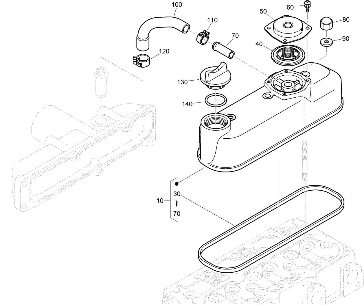Cylinder Head Cover Assembly