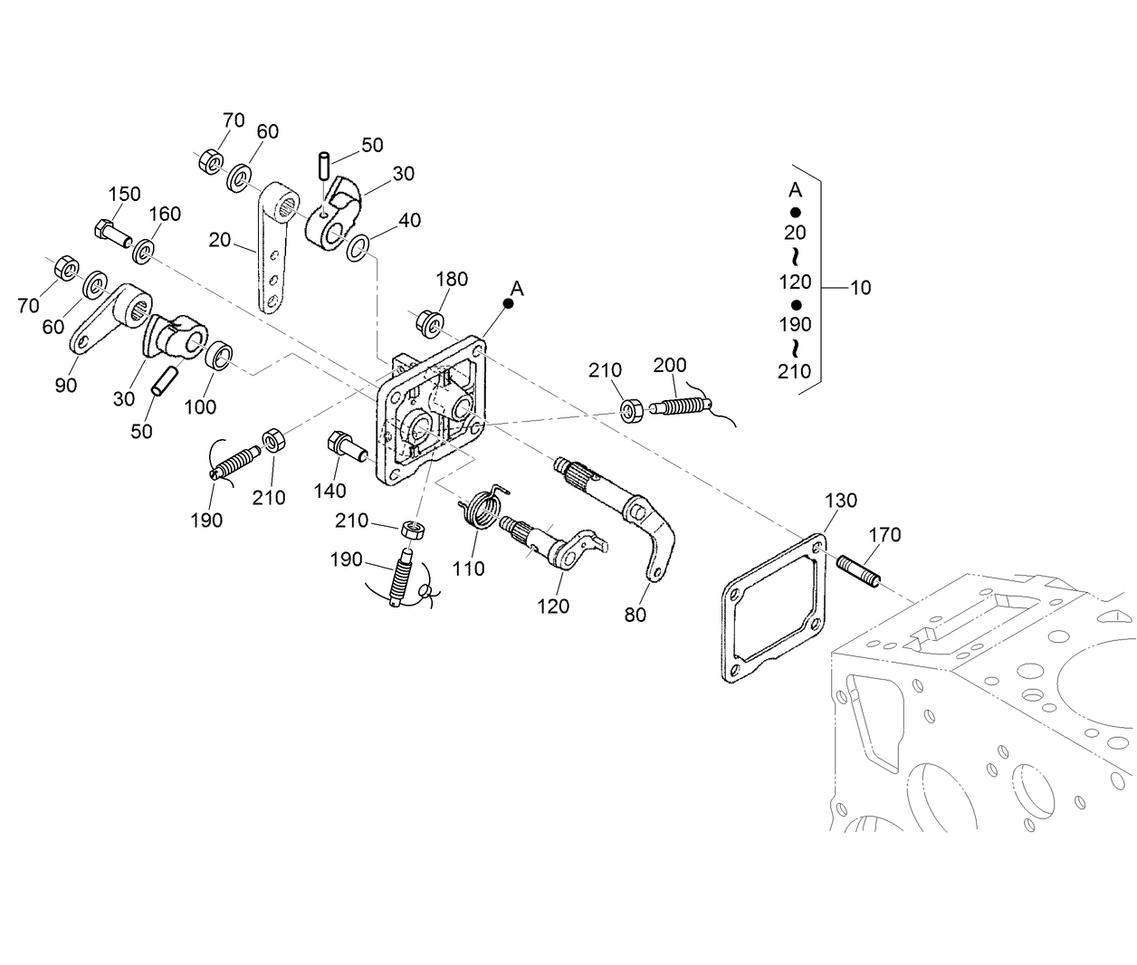 Speed Control Plate Assembly