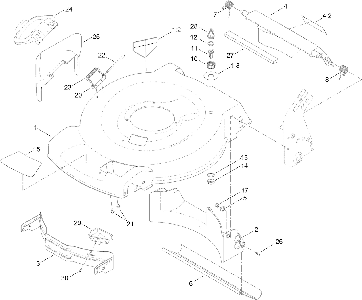 Housing and Rear Door Assembly