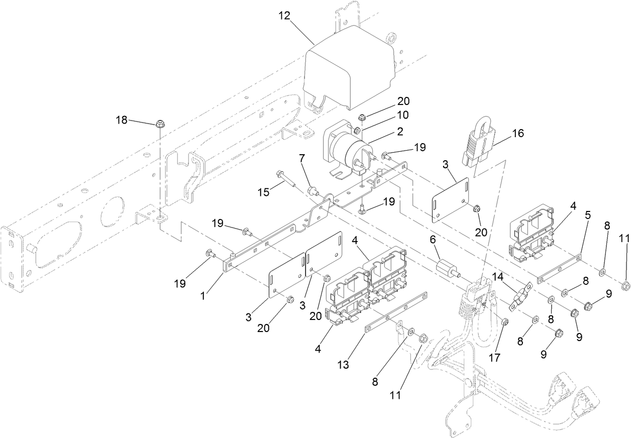 48 Volt Contactor Assembly
