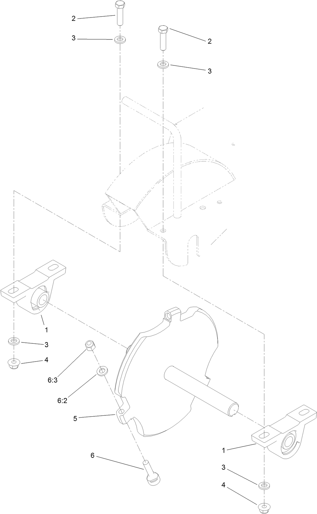 3-Tooth Grinder Wheel Assembly