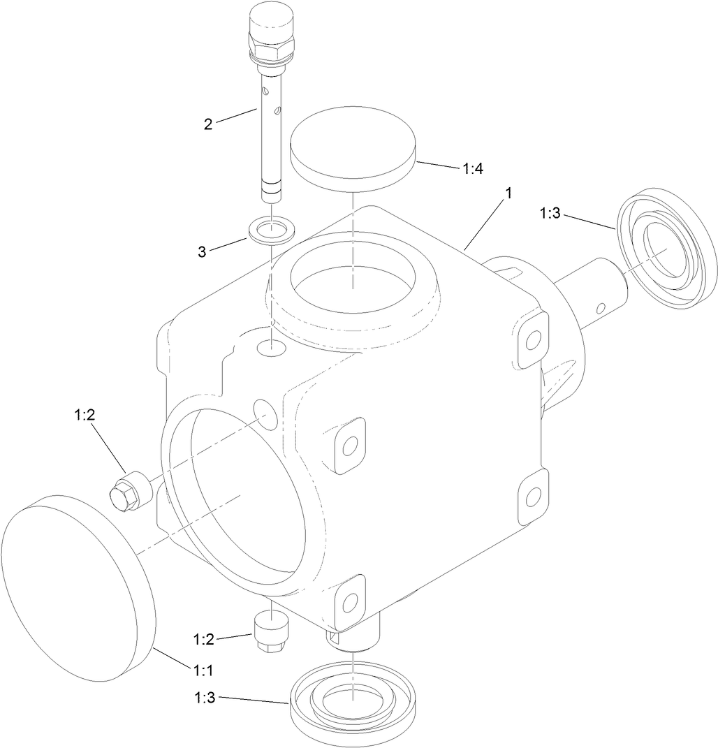 Gearbox Assembly No. 130-8659