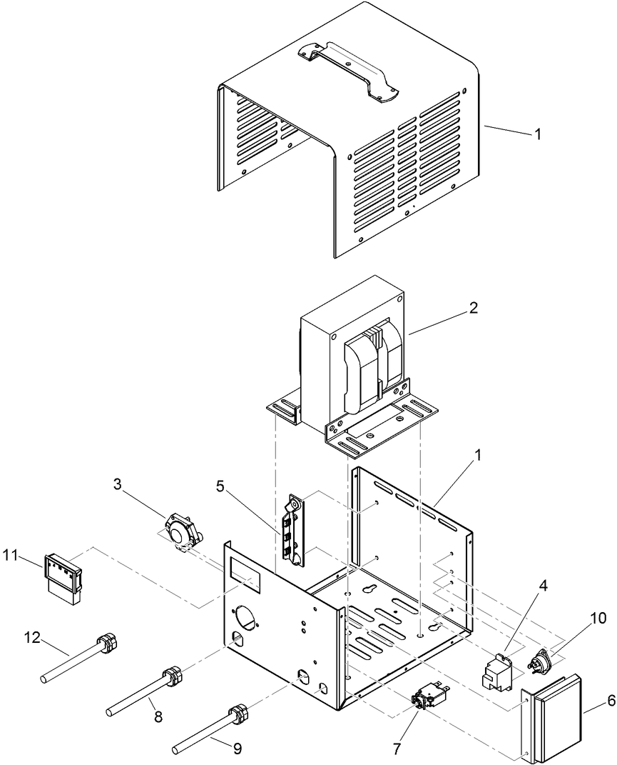 Offboard 48 Volt Charger Assembly No. 112-3072