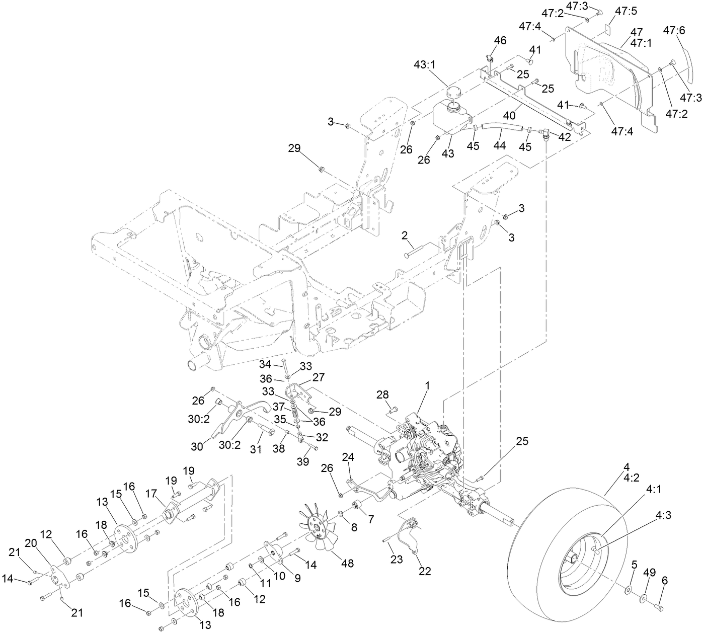 Ground Drive Assembly