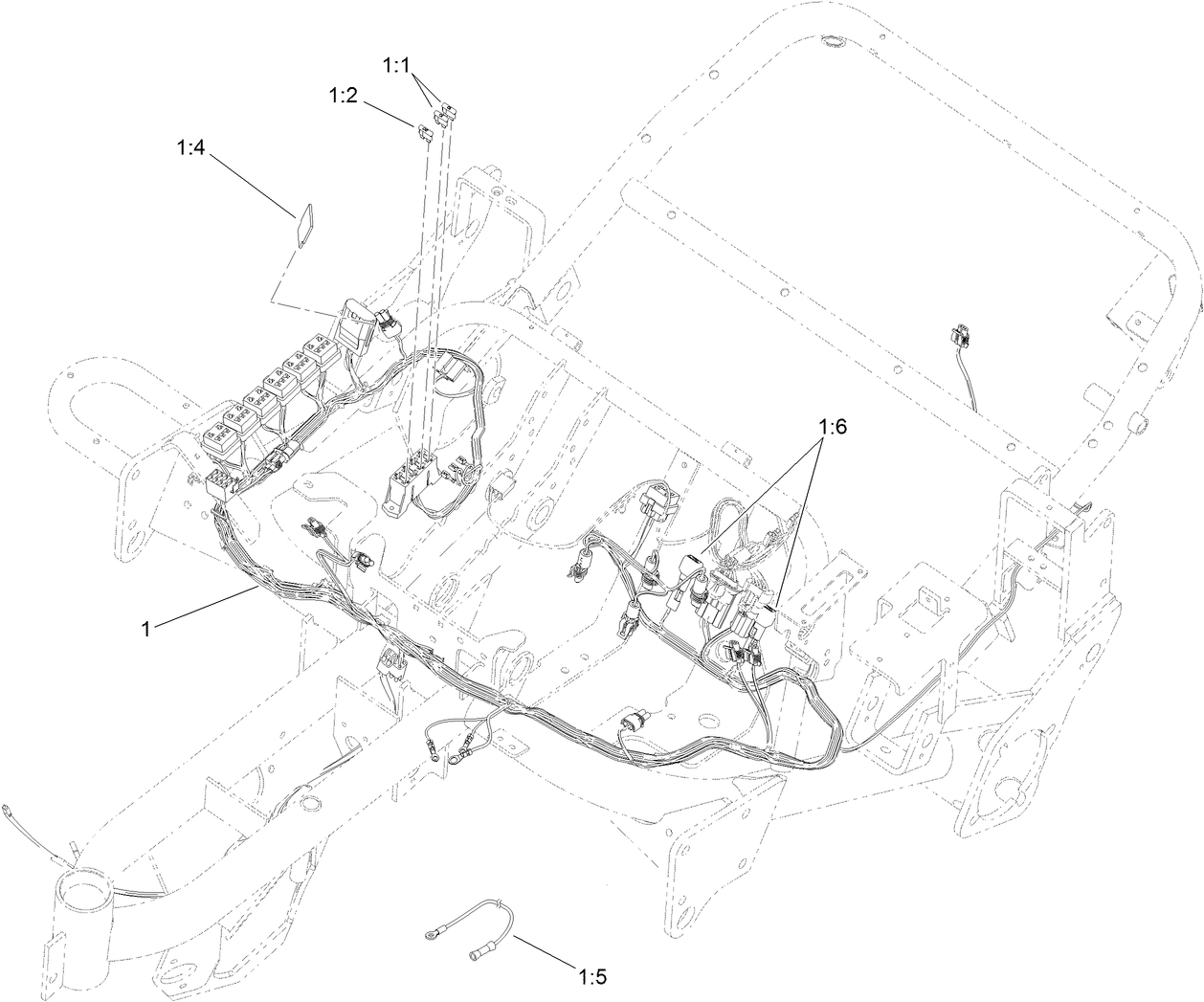Wire Harness Routing Assembly