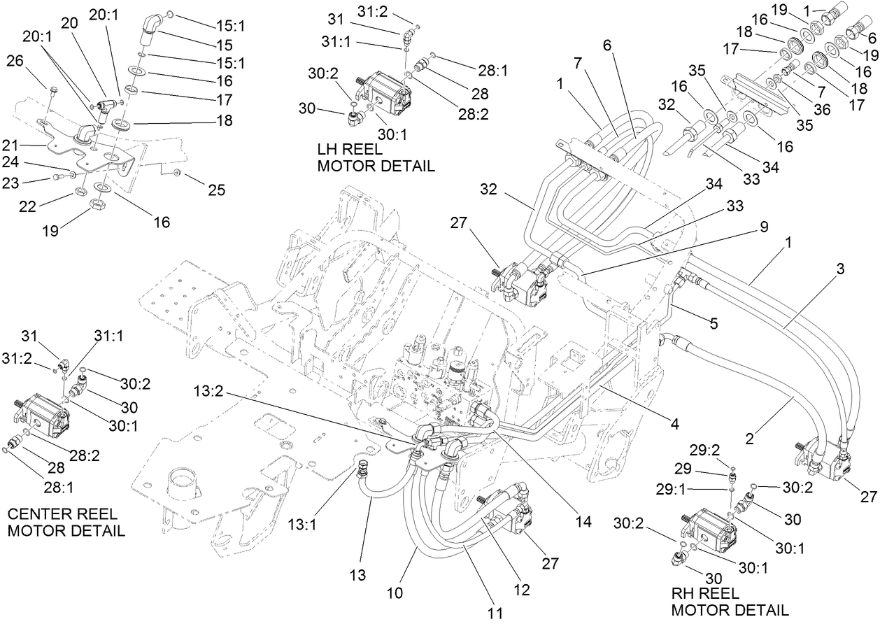 Hydraulic Reel Drive Assembly