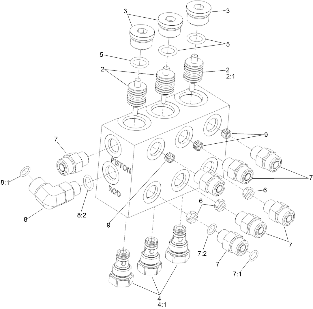 Juction Manifold Assembly No. 130-1670
