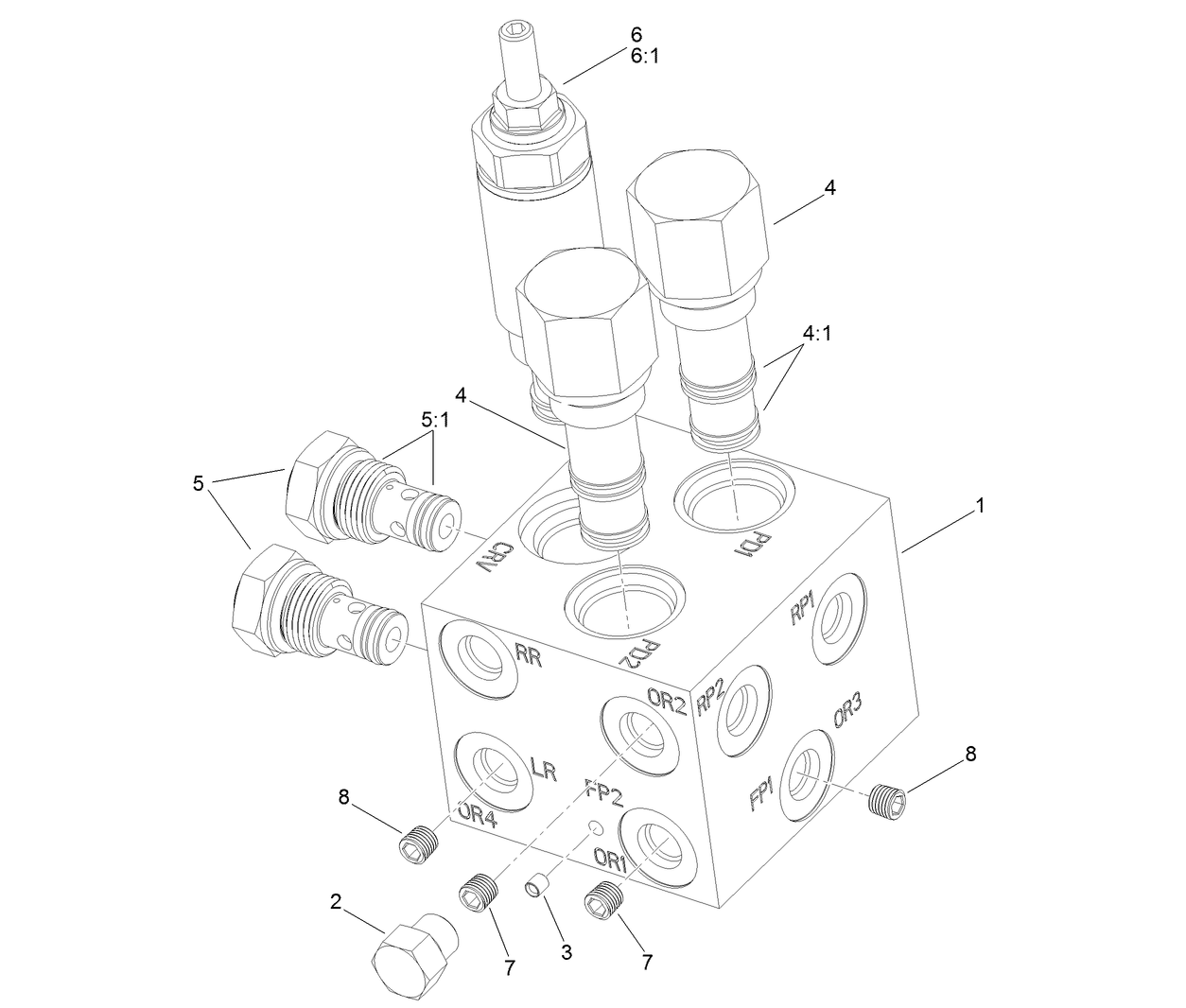 Cross-Trax Traction Valve Assembly No. 117-2247