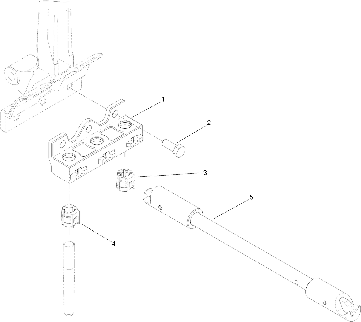 TITAN QuickChange Three-Tine Head Assembly  (Model 09711)