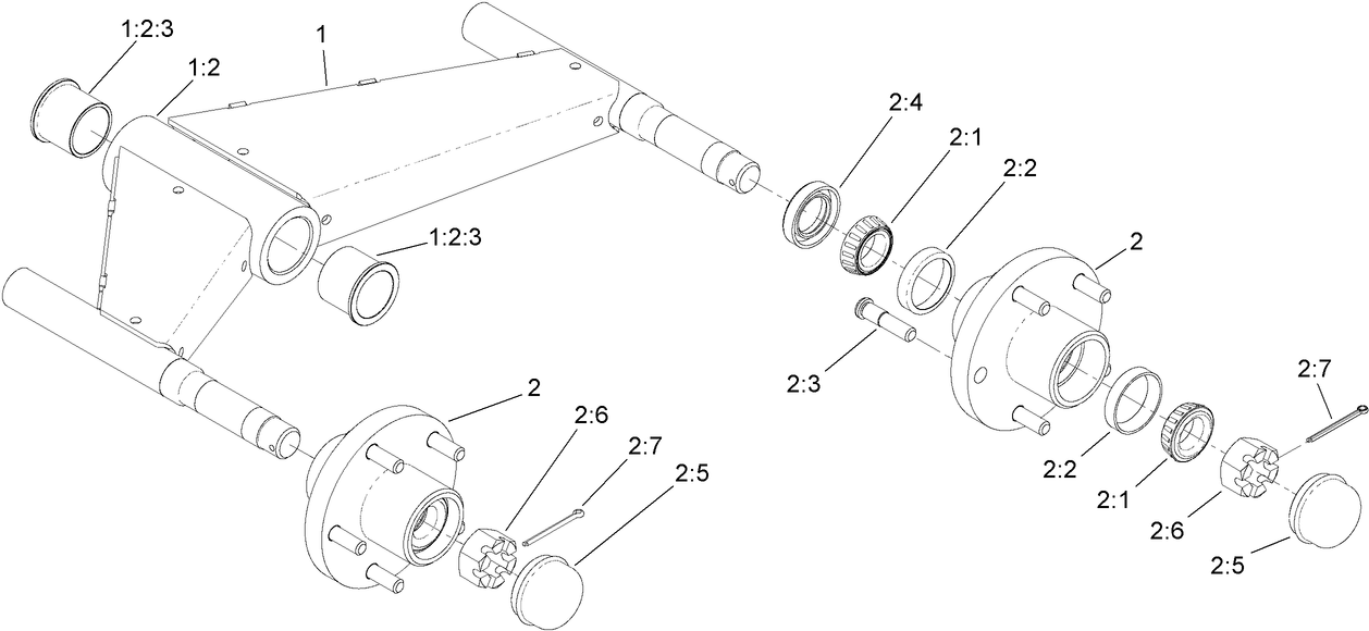 Bogie Assembly No. 112-1693