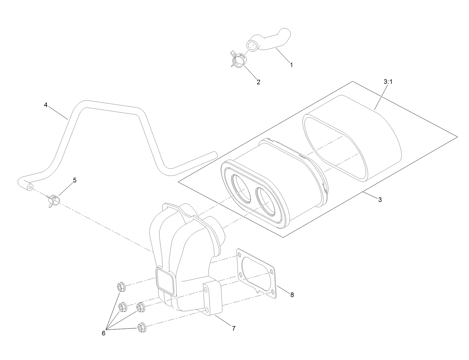 Air Intake and Filtration Assembly