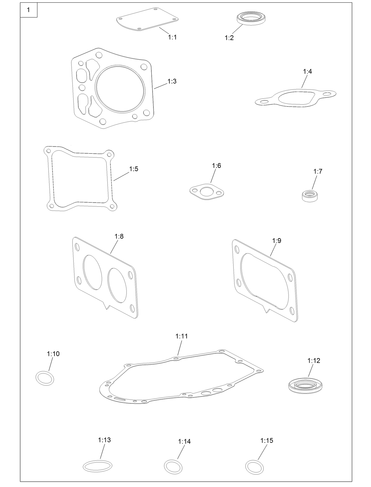 Gasket and Seal Kit Assembly