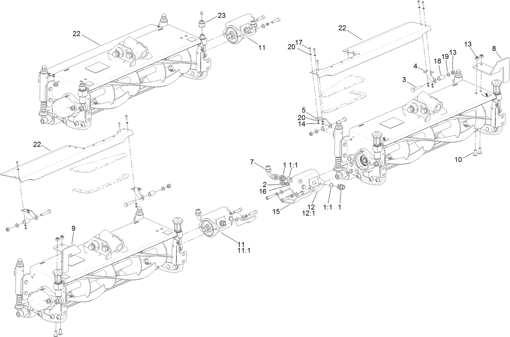 Cutter Component Assembly