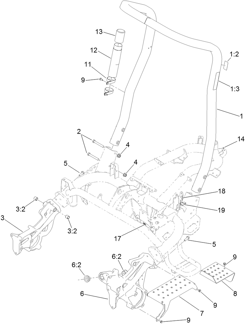 Roll-Over Protection System Assembly
