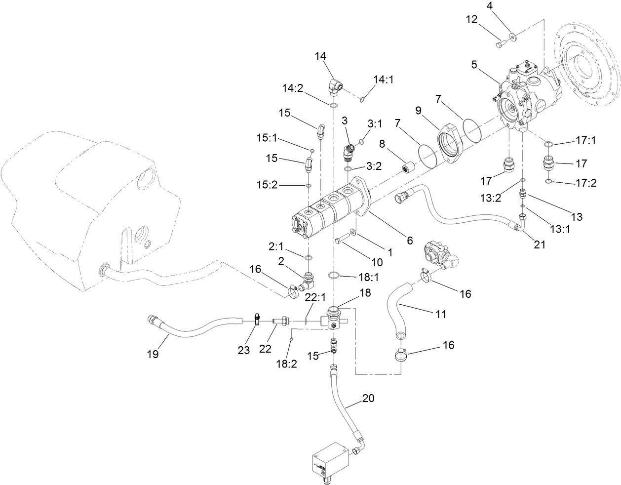 Hydraulic Pump Assembly