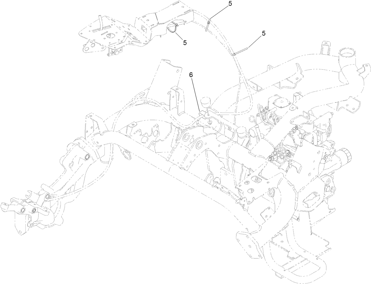 Console Cable Routing Assembly