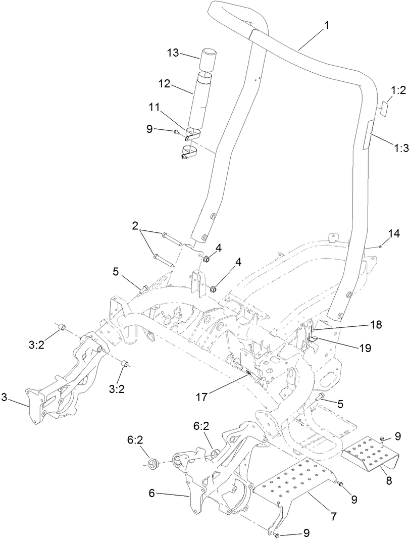 Roll-Over Protection System Assembly