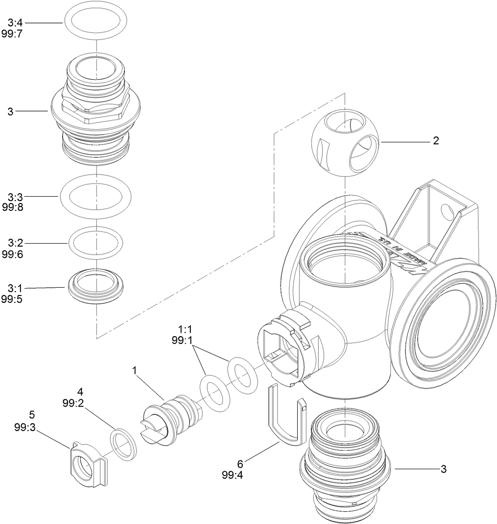 On/Off Manifold Valve Kit No. 127-9803