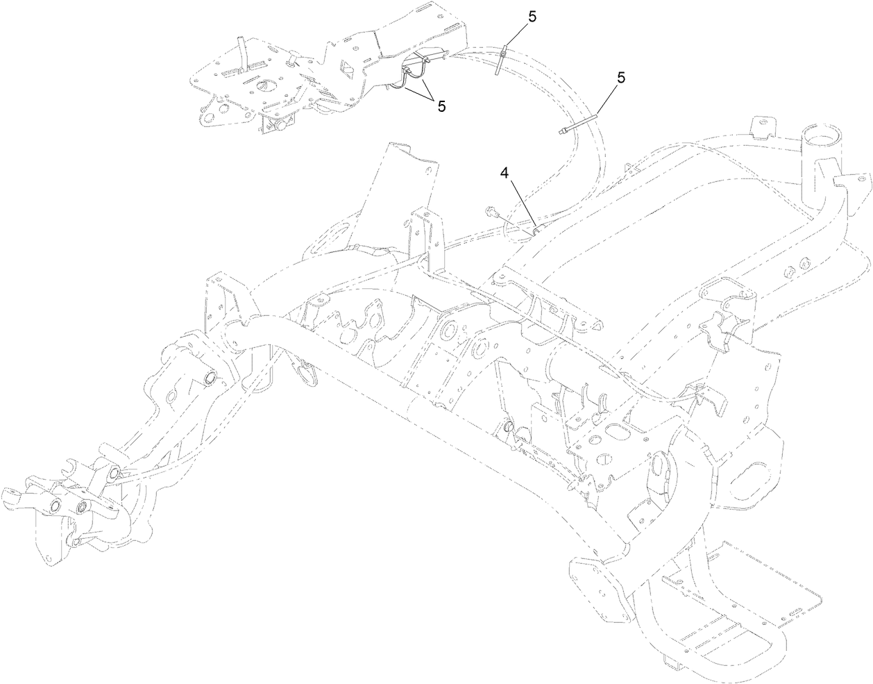 Console Cable Routing Assembly