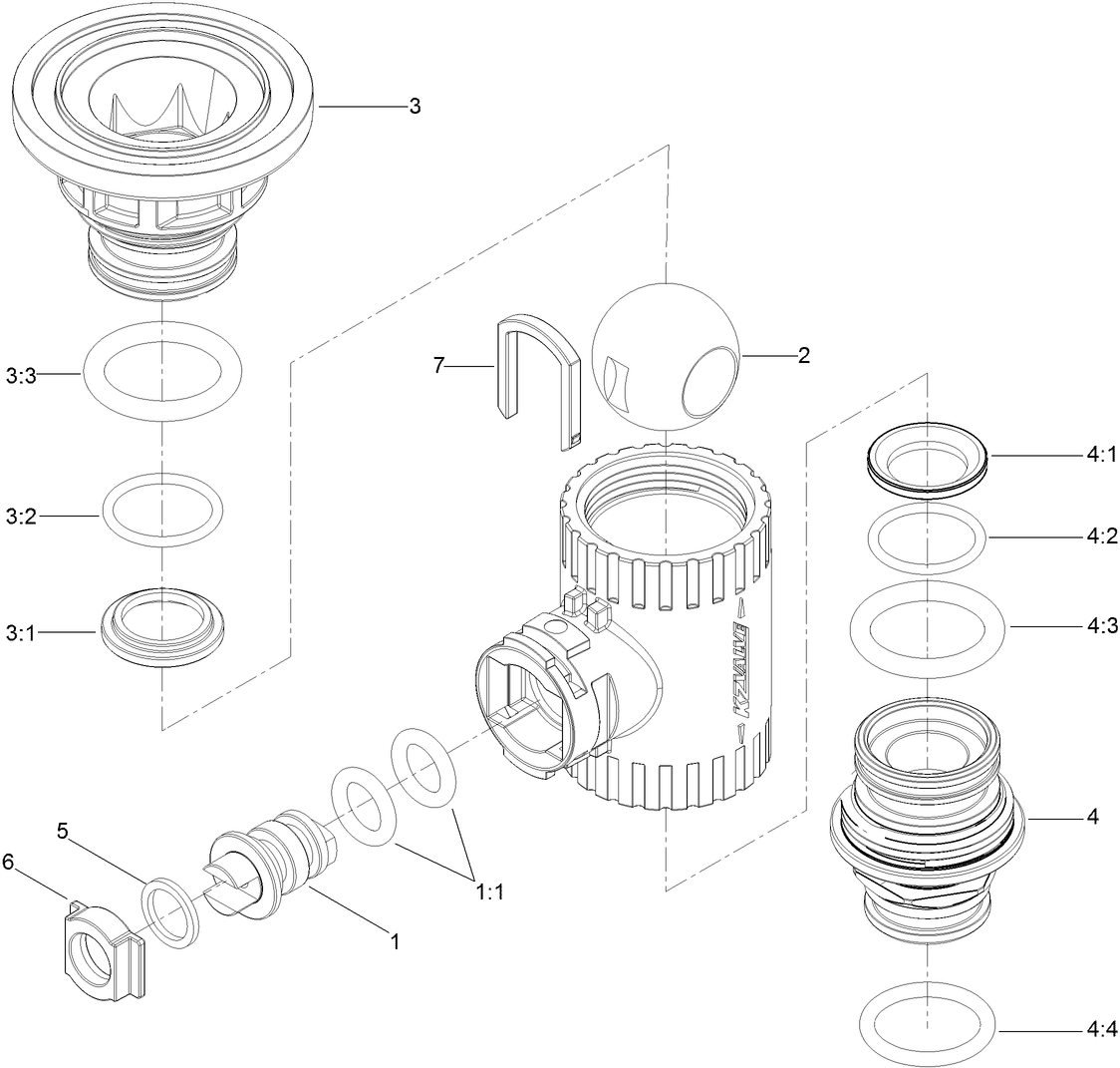 2 Way Valve On/Off Assembly No. 131-0250
