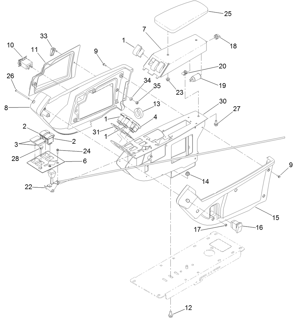 Control Console Assembly