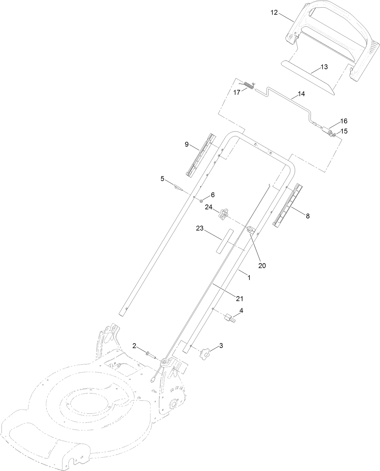 Upper Handle Assembly