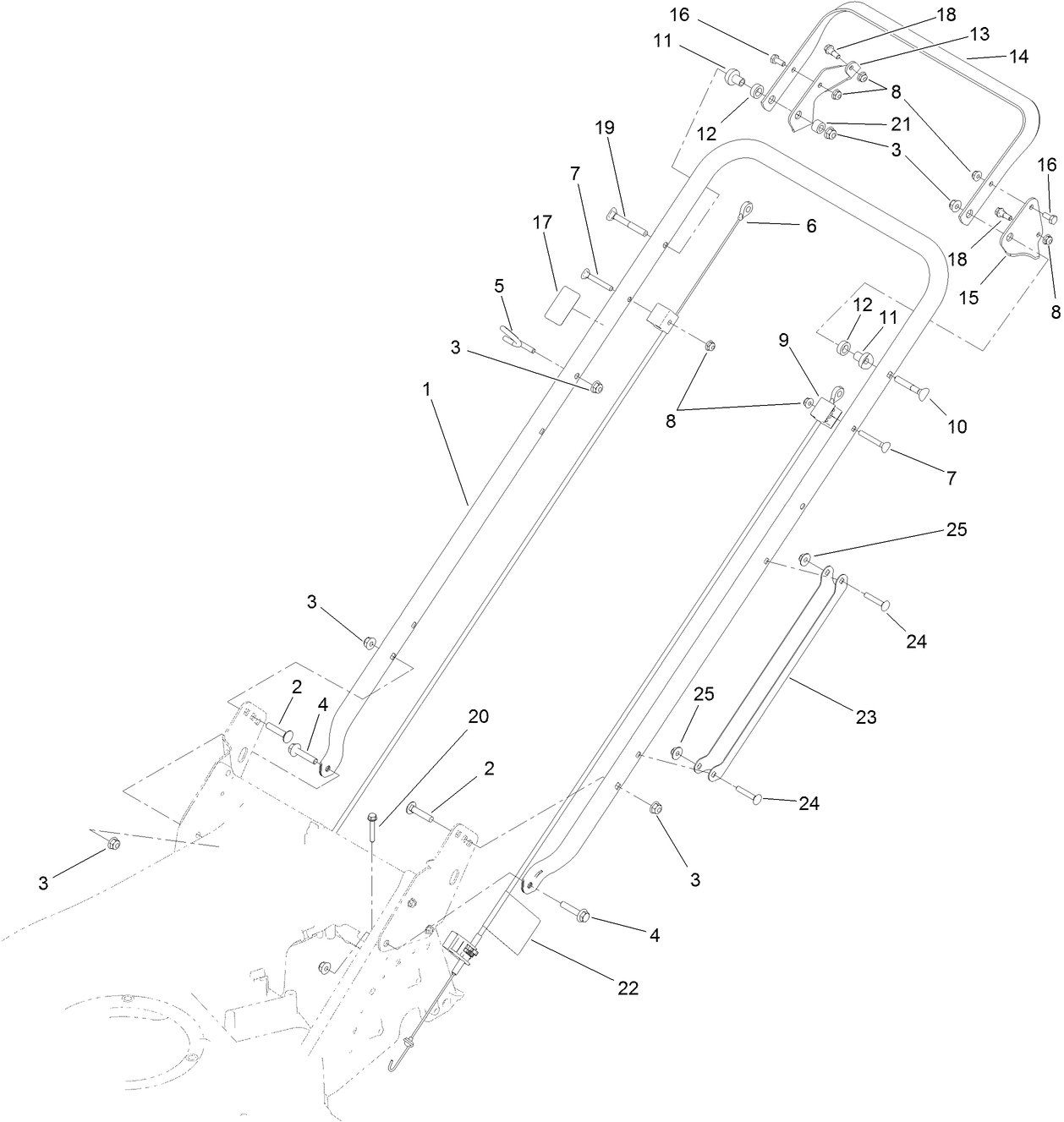 Handle and Control Assembly