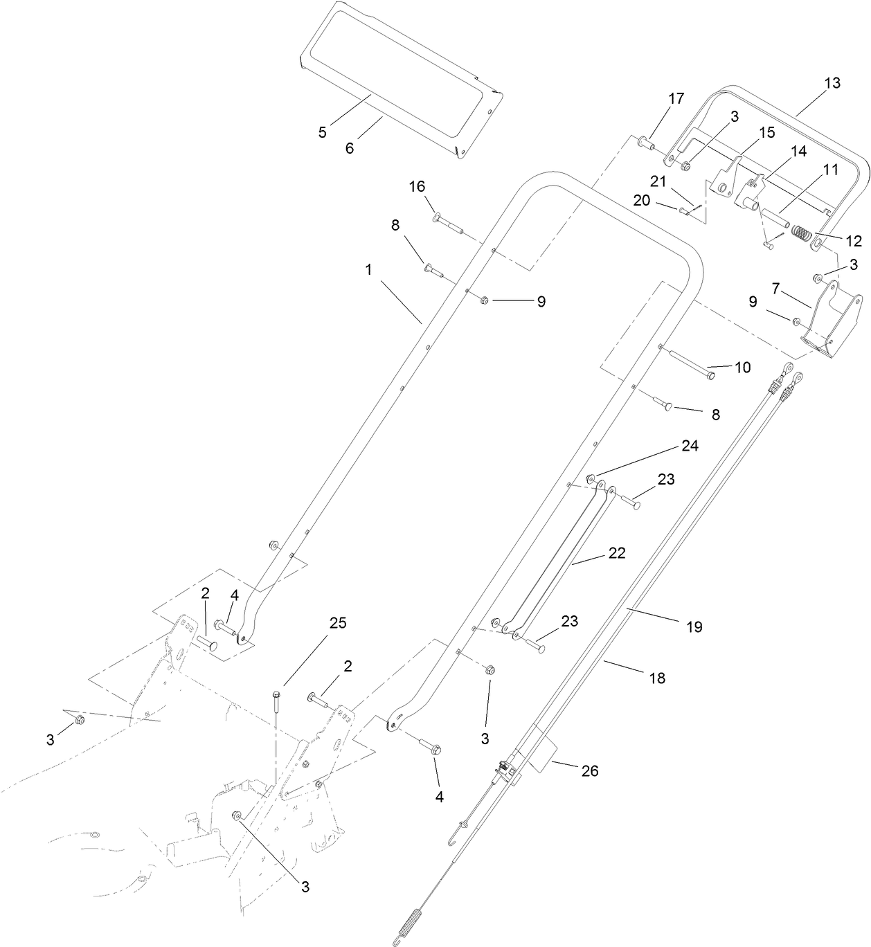 Handle and Control Assembly