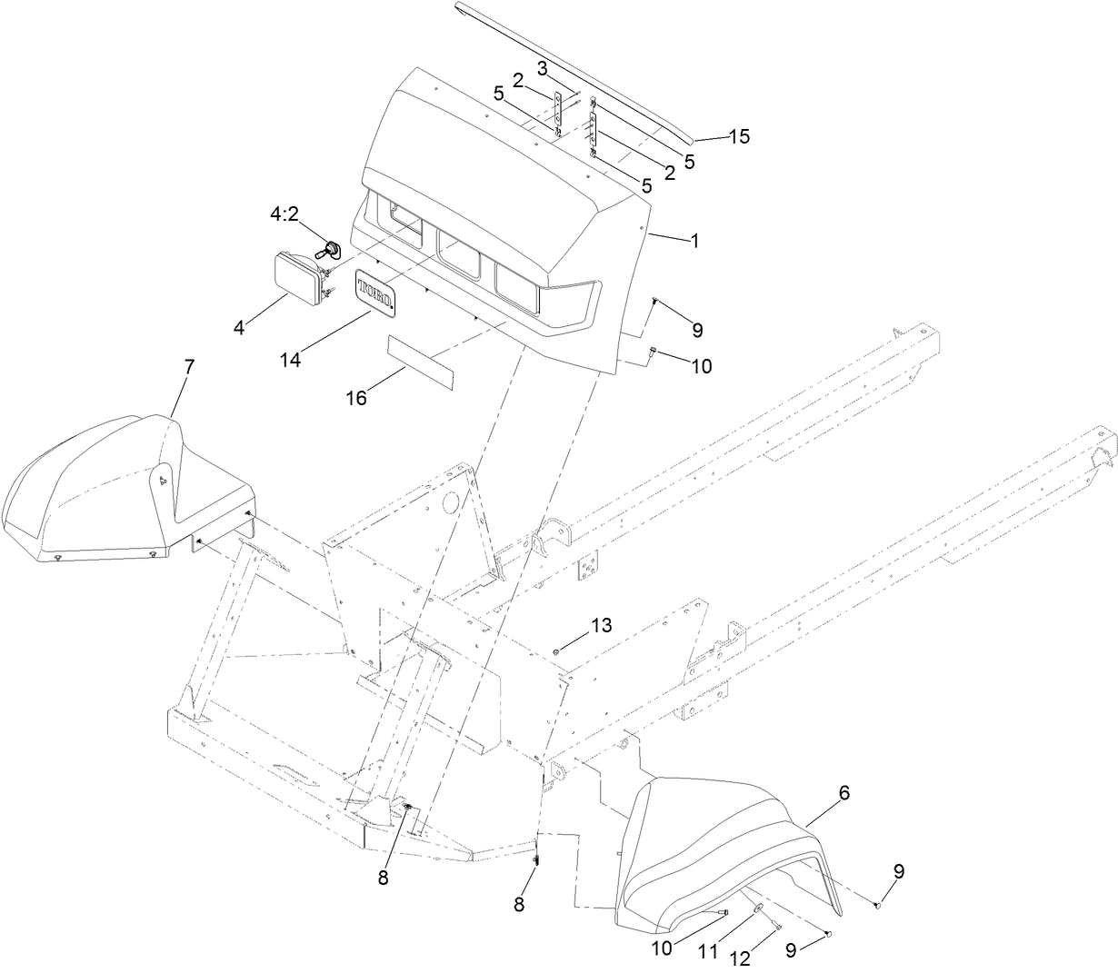 Hood and Fender Assembly