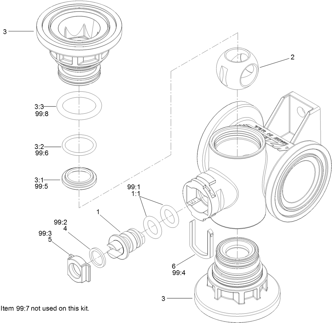 On/Off Manifold Valve Kit No. 131-0248