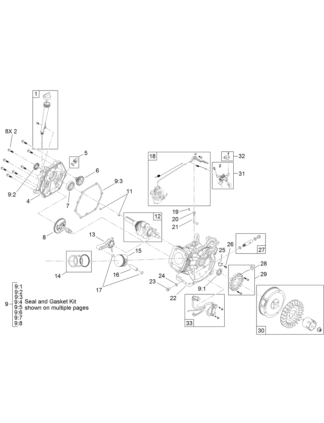 No. 2 Engine Assembly No. 120-4425