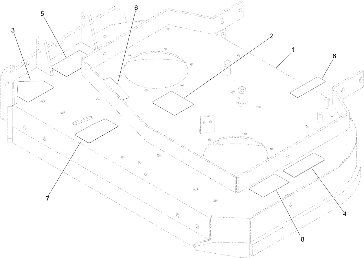 Deck Decal Assembly No. 110-4907