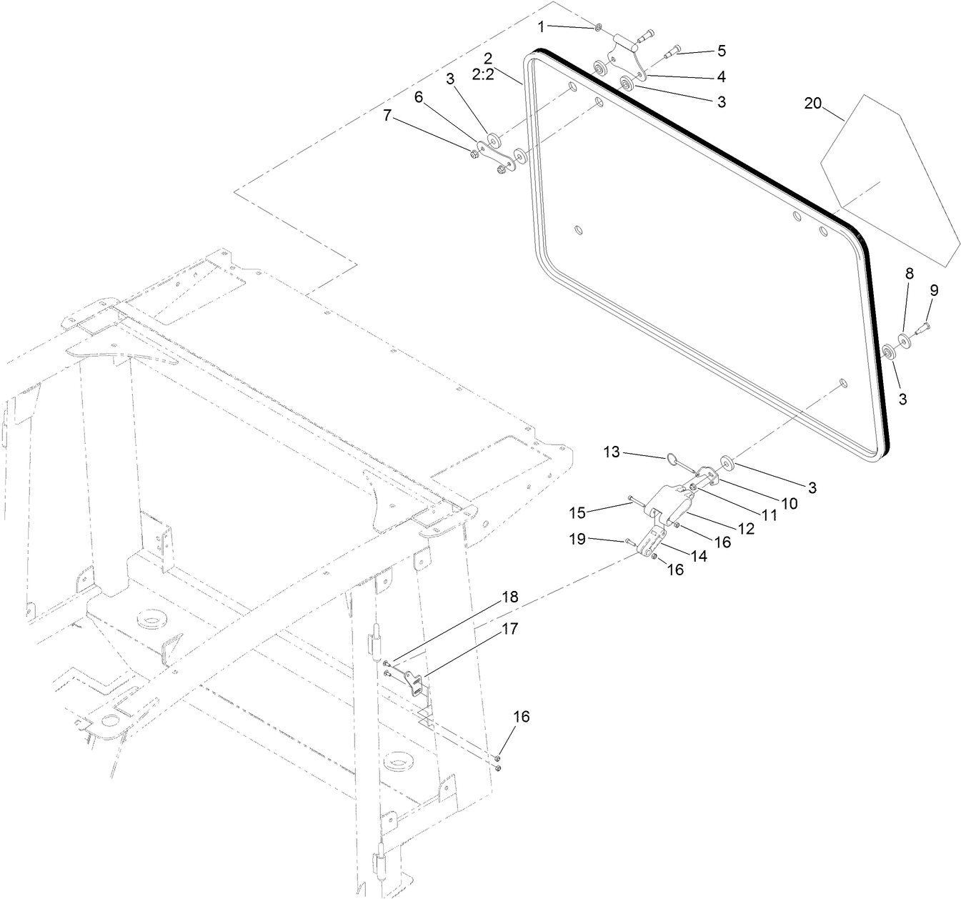 Rear Window Assembly