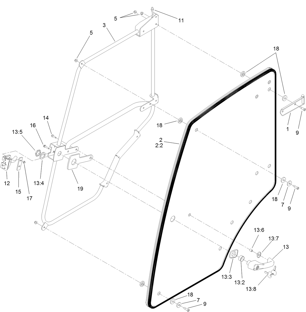 Left-Hand Door Assembly