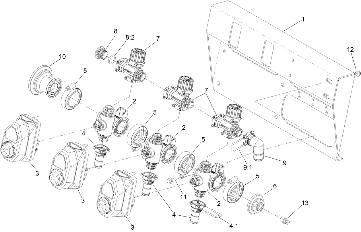 Section Valve Manifold Assembly