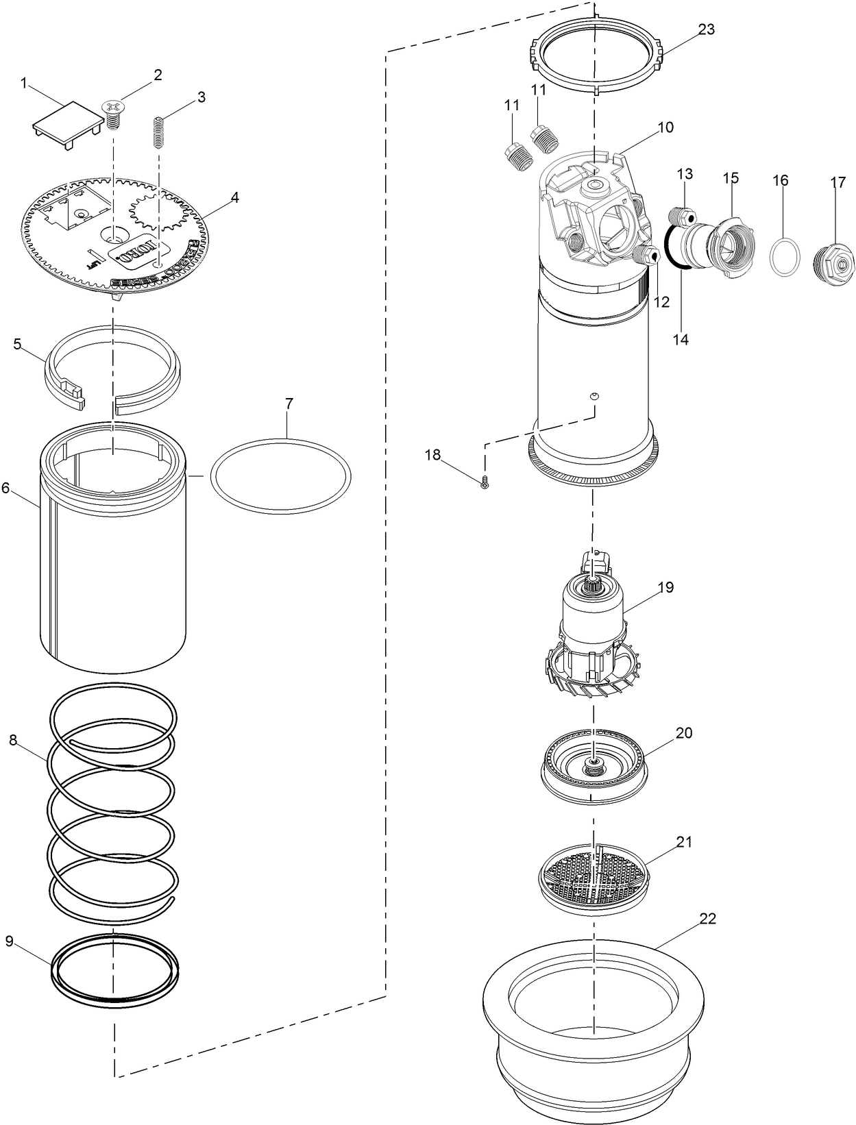 FLX55 Ribless Body Conversion w/ Dual Trajectory