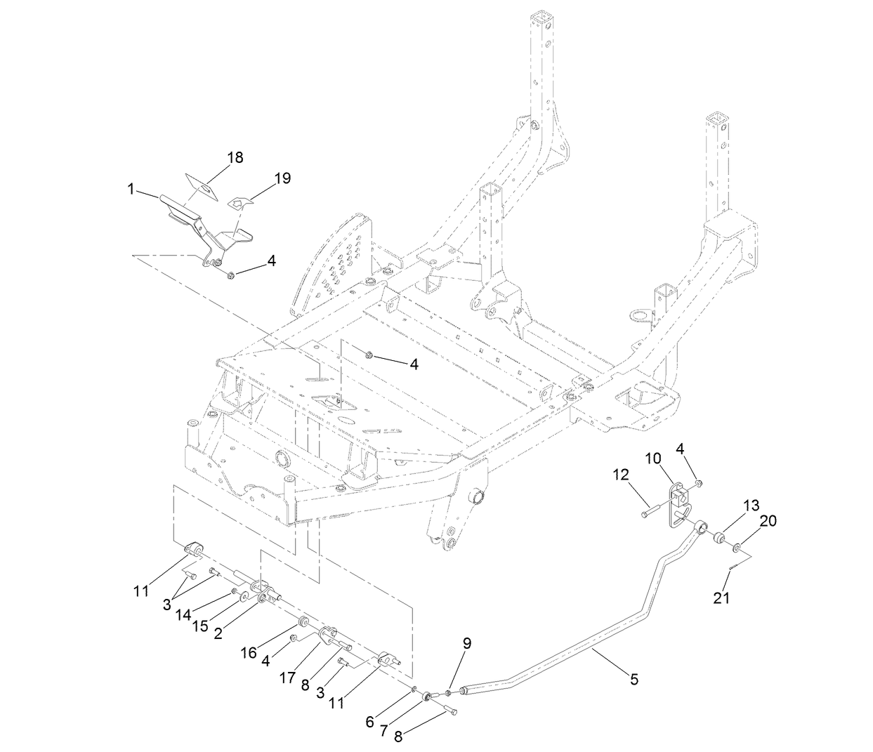 Traction Pedal Assembly
