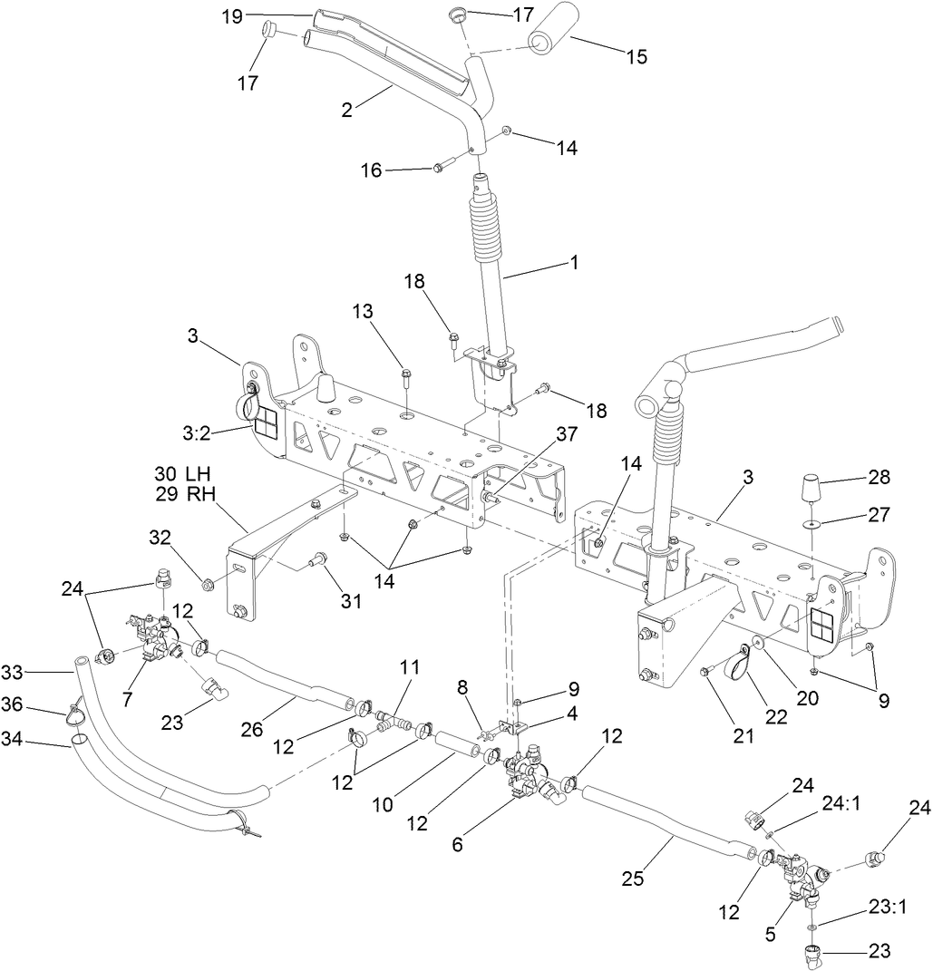 Center Boom Assembly