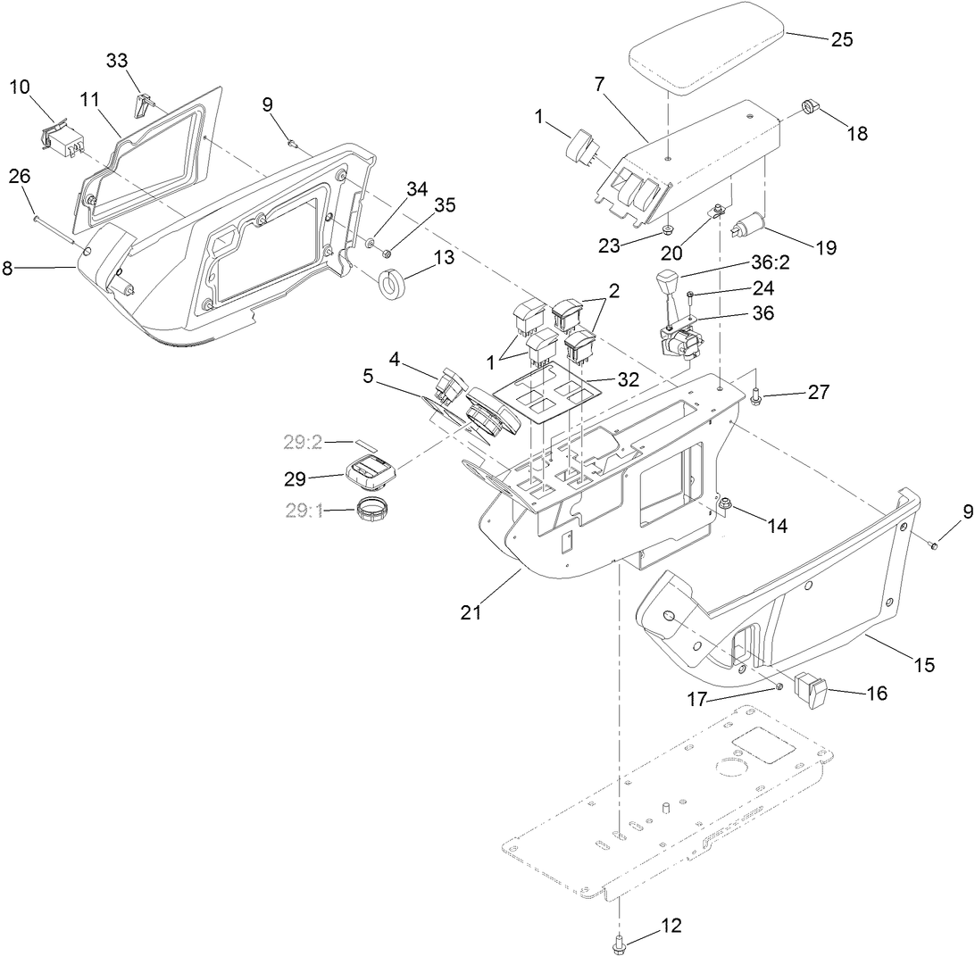 Control Console Assembly