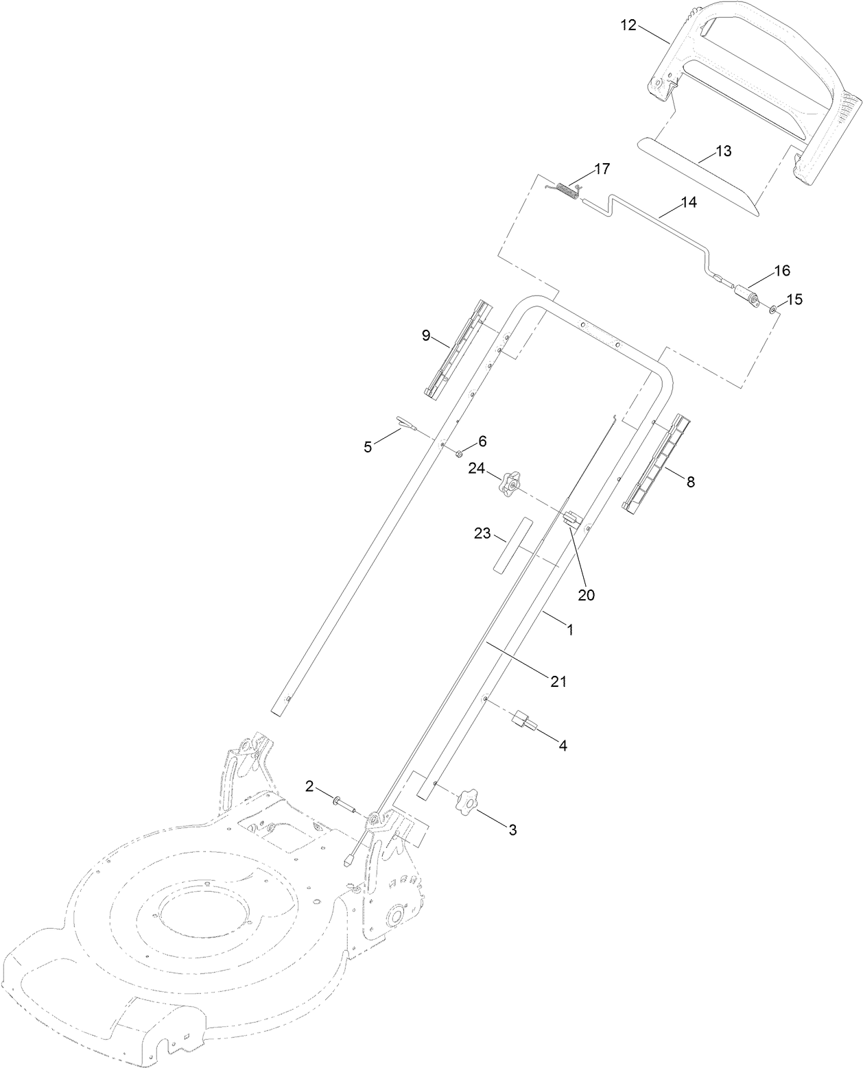 Upper Handle Assembly