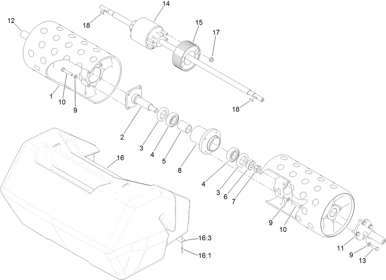 Drum and Basket Assembly
