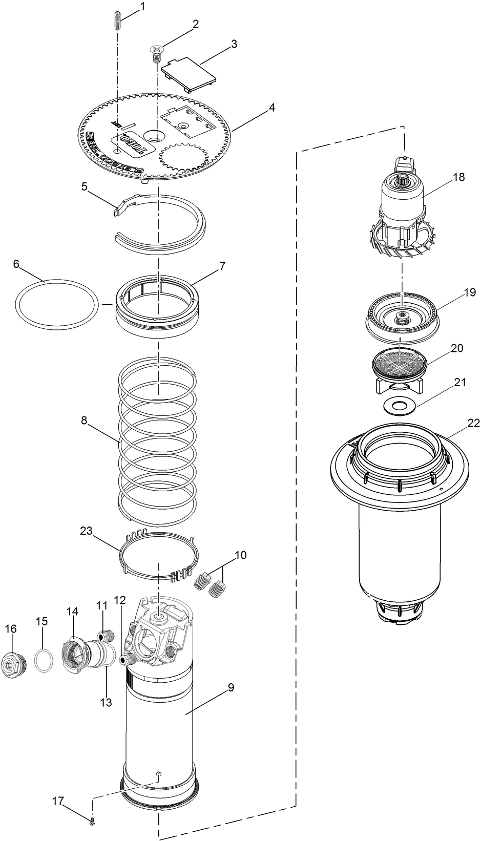 FLX35B Series Sprinkler w/ Dual Trajectory