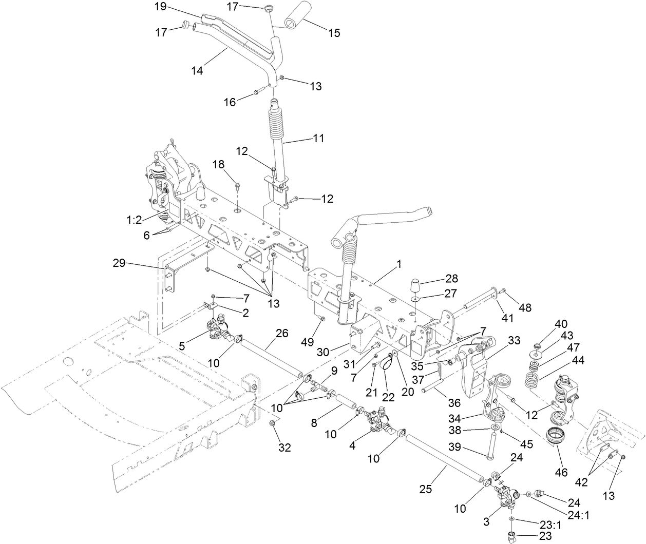 Center Boom Assembly