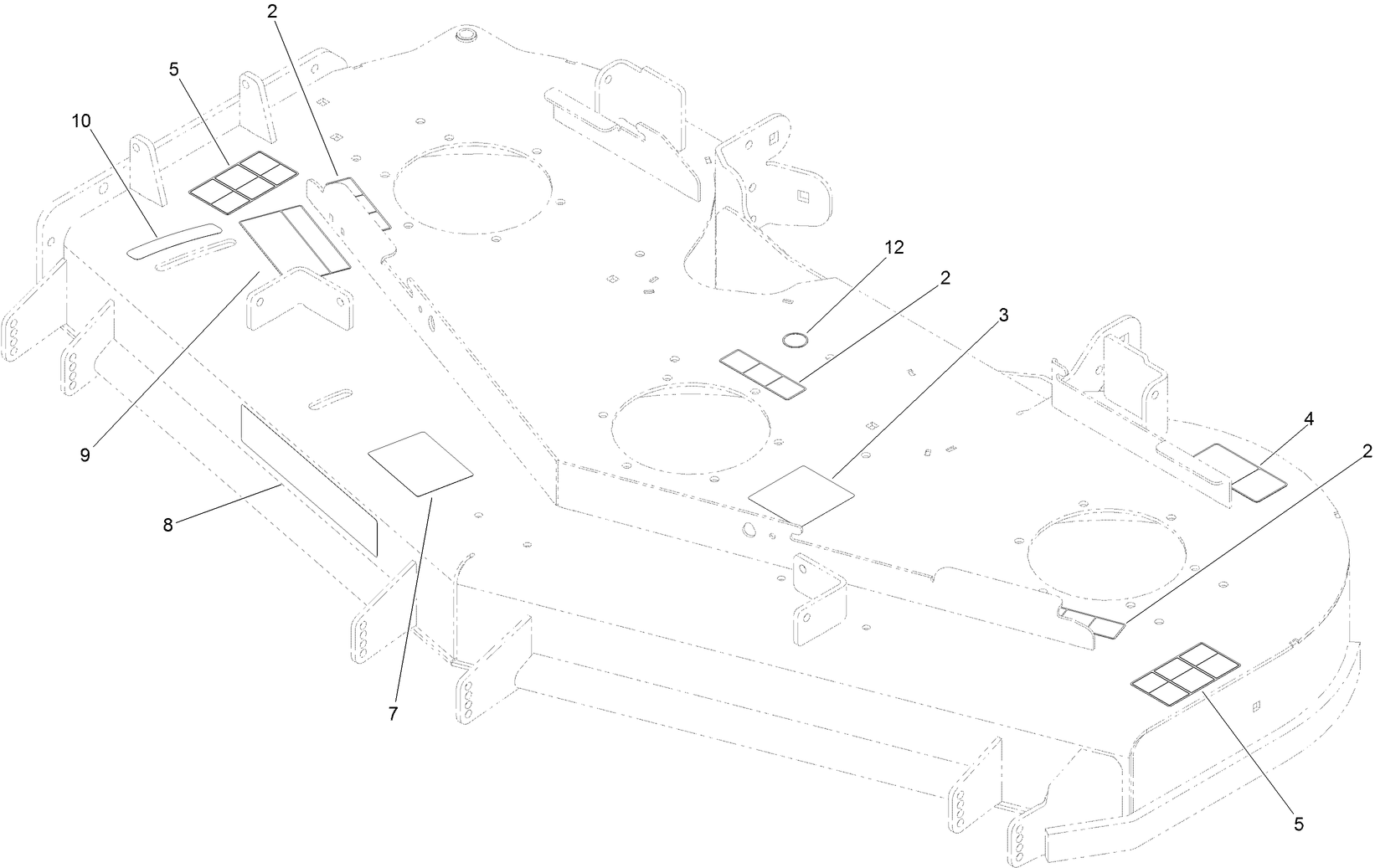 Parts – Z Master Professional 6000 Series Riding Mower, with 60in