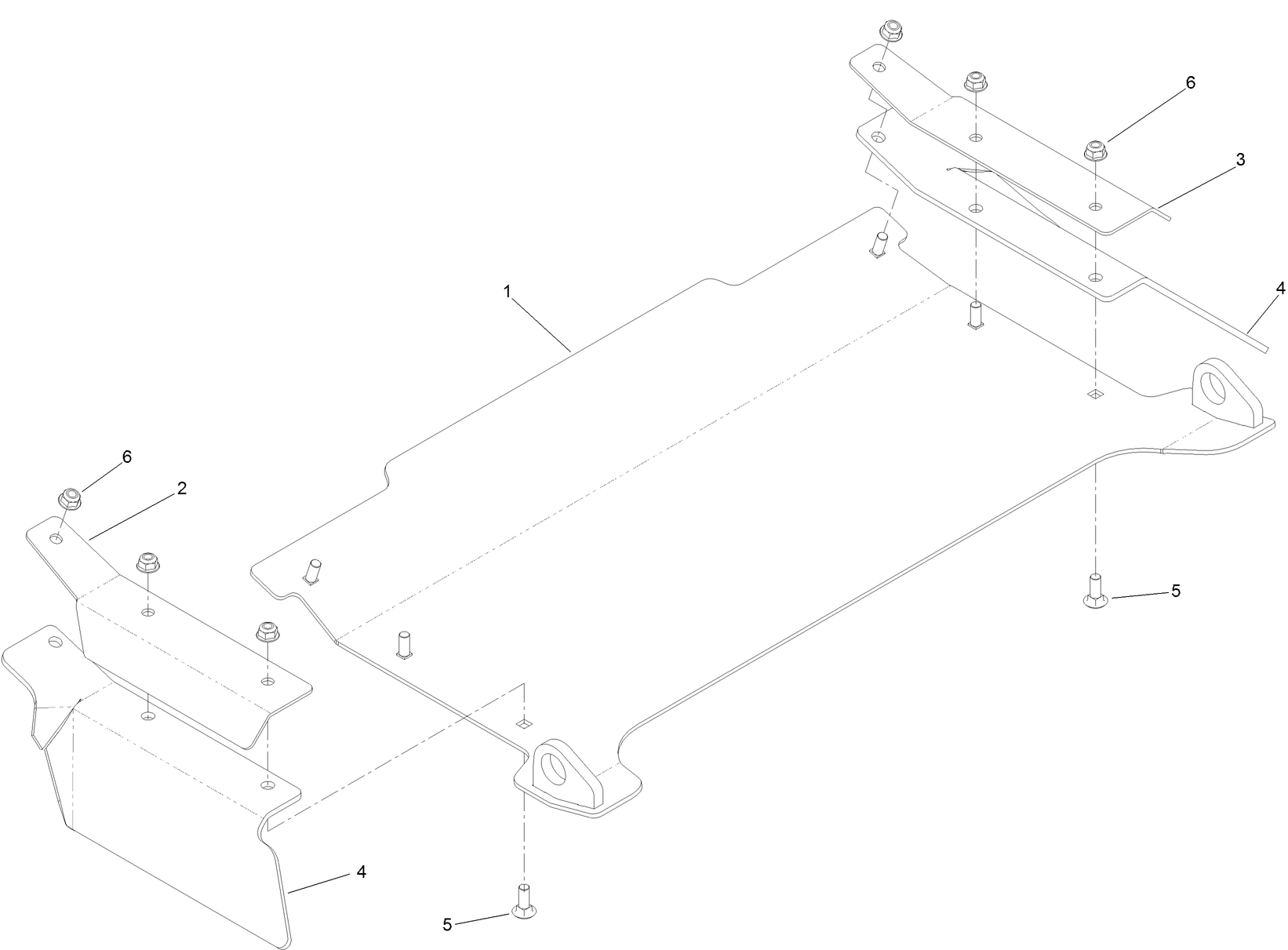 Discharge Tunnel Assembly No. 126-4930