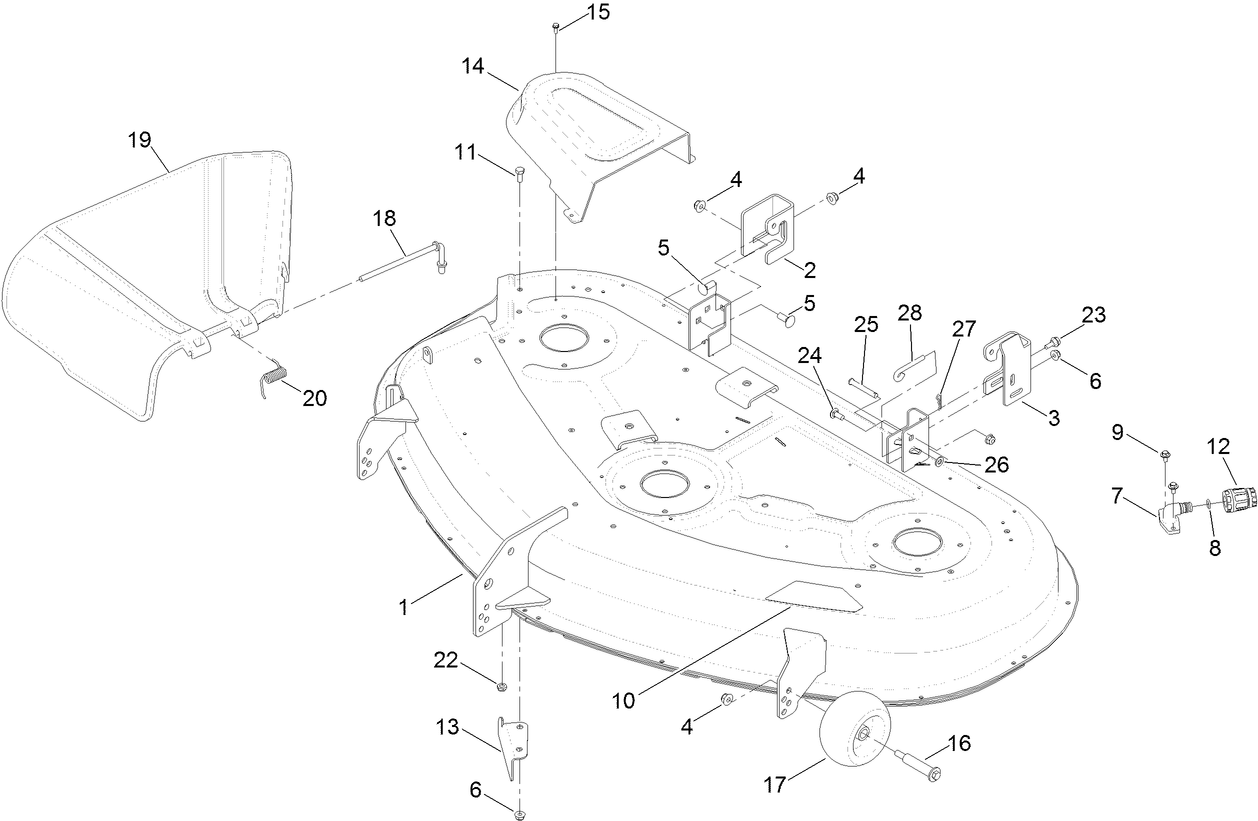 50 Inch Deck Assembly