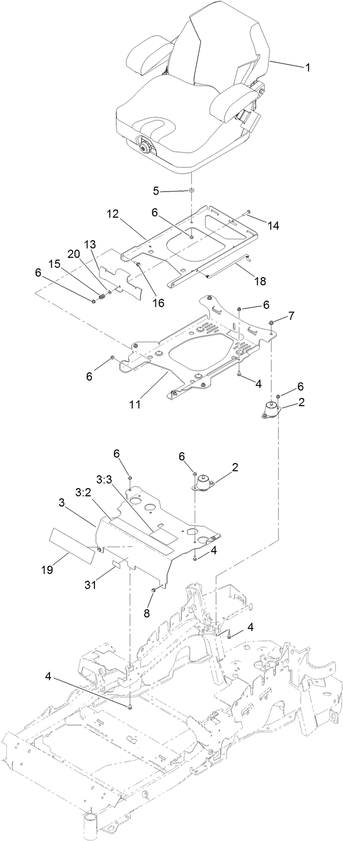 Seat Mount Assembly